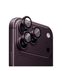 Ntech Camera Lens Screen Protector Geschikt voor iPhone 18 Pro / 18 Pro Max Kersen rood