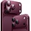 Ntech Ntech Camera Lens Protector voor iPhone 18 Pro Kersen Rood – Matte Metalen Camera Lens Beschermer – Full Coverage – Krasbestendig