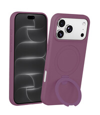 Ntech Ntech Hoesje – Geschikt voor iPhone 18 Pro Zacht Siliconen Hoesje Burgundy