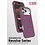 Ntech Ntech Hoesje – Geschikt voor iPhone 18 Pro Zacht Siliconen Hoesje Burgundy – MagSafe Geschikt – Liquid Backcover met Ring