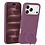 Ntech Ntech Hoesje – Geschikt voor iPhone 18 Pro Max Zacht Siliconen Hoesje Burgundy – MagSafe Geschikt – Liquid Backcover met Ring