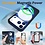 Ntech Ntech Hoesje – Geschikt voor iPhone 18 Pro Max Zacht Siliconen Hoesje Mint Groen – MagSafe Geschikt – Liquid Backcover met Ring