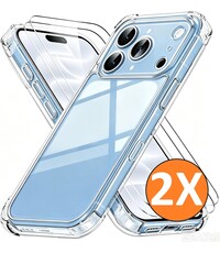 Ntech Hoesje geschikt voor iPhone 18 Pro Hoesje transparant