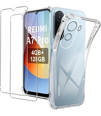Ntech Hoesje geschikt voor Xiaomi Redmi A7 Pro 4G/5G Hoesje transparant