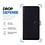 Ntech Hoesje geschikt voor iPhone 18 Pro Max hoesje Zwart pasjeshouder telefoon hoes - Met screenprotector tempered glass voor iPhone 18 Pro Max - 2x