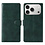 Ntech Hoesje geschikt voor iPhone 18 Pro Max hoesje Groen pasjeshouder telefoon hoes - Met screenprotector tempered glass voor iPhone 18 Pro Max - 2x