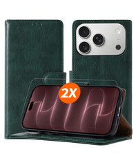 Ntech Hoesje geschikt voor iPhone 18 Pro Max hoesje Groen