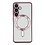 Ntech Hoesje Geschikt voor Samsung Galaxy S26 FE / S25 FE hoesje backcover Rose Goud – Geschikt voor Magsafe Lens beschermer – Transparant