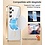 Ntech Hoesje Geschikt voor Samsung Galaxy S26 FE / S25 FE hoesje backcover Goud – Geschikt voor Magsafe Lens beschermer – Transparant