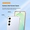 Ntech Hoesje geschikt voor Samsung Galaxy S26 FE Hoesje transparant - Anti Shock silicone hoesje  Samsung Galaxy S26 FE / S25 FE case met 2 Pack Screenprotector tempered glass voor  Samsung Galaxy S26 FE
