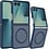 Ntech MagSafe hoesje Geschikt voor Samsung Galaxy Z Flip 8 hoesje Blauw - Z Flip 7 Hoesje Shockproof - Schokbestendig TPU hoesje Samsung Z Flip 8 - Flip 7