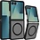 Ntech MagSafe hoesje Geschikt voor Samsung Galaxy Z Flip 8 hoesje Zwart - Z Flip 7 Hoesje Shockproof - Schokbestendig TPU hoesje Samsung Z Flip 8 - Flip 7