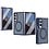 Ntech MagSafe hoesje Geschikt voor Samsung Galaxy Z Fold 8 hoesje Blauw - Z Fold 8 Hoesje Shockproof - Schokbestendig TPU hoesje Samsung Z Fold 8