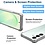 Ntech USB C Adapter 20W - USB C Snellader Met 1M USB C Kabel - Hoesje Geschikt voor Samsung Galaxy S26 FE transparant Anti Shock silicone hoesje met 2x screenprotector- Ntech COMBI-SET