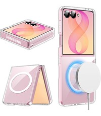 Ntech MagSafe hoesje Geschikt voor Samsung Galaxy Z Flip 8