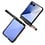 Ntech Hoesje Geschikt voor Samsung Galaxy Z Flip 8 Hoesje Rose Goud - Anti-Shock Hybrid Armor hoesje Met Draaibare Ring Houder Backcover Telefoonhoesje