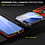 Ntech Hoesje Geschikt voor Samsung Galaxy Z Flip 8 Hoesje Rood - Anti-Shock Hybrid Armor hoesje Met Draaibare Ring Houder Backcover Telefoonhoesje