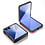 Ntech Hoesje Geschikt voor Samsung Galaxy Z Flip 8 Hoesje Rood - Anti-Shock Hybrid Armor hoesje Met Draaibare Ring Houder Backcover Telefoonhoesje