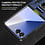 Ntech Hoesje Geschikt voor Samsung Galaxy Z Flip 8 Hoesje Blauw - Anti-Shock Hybrid Armor hoesje Met Draaibare Ring Houder Backcover Telefoonhoesje
