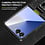 Ntech Hoesje Geschikt voor Samsung Galaxy Z Flip 8 Hoesje Zwart - Anti-Shock Hybrid Armor hoesje Met Draaibare Ring Houder Backcover Telefoonhoesje