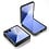 Ntech Hoesje Geschikt voor Samsung Galaxy Z Flip 8 Hoesje Zwart - Anti-Shock Hybrid Armor hoesje Met Draaibare Ring Houder Backcover Telefoonhoesje
