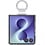 Ntech Ntech Hoesje geschikt voor Samsung Galaxy Z Flip 8 Hoesje Transparant case met Ring houder - Luxe Backcover - doorzichtig