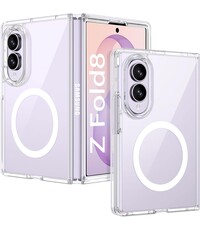 Ntech Ntech MagSafe hoesje Geschikt voor Samsung Galaxy Z Fold 8