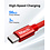 Ntech Ntech - USB-C Data- en Laadkabel - 2.4A Snellader Kabel 1 M- Fast en Quick Charge Oplaadkabel - Type C Naar USB-A - Oplaadsnoer Telefoon - Laptop - Geschikt voor Samsung Galaxy en Note - Sony - OnePlus - Gevlochten Nylon Rood