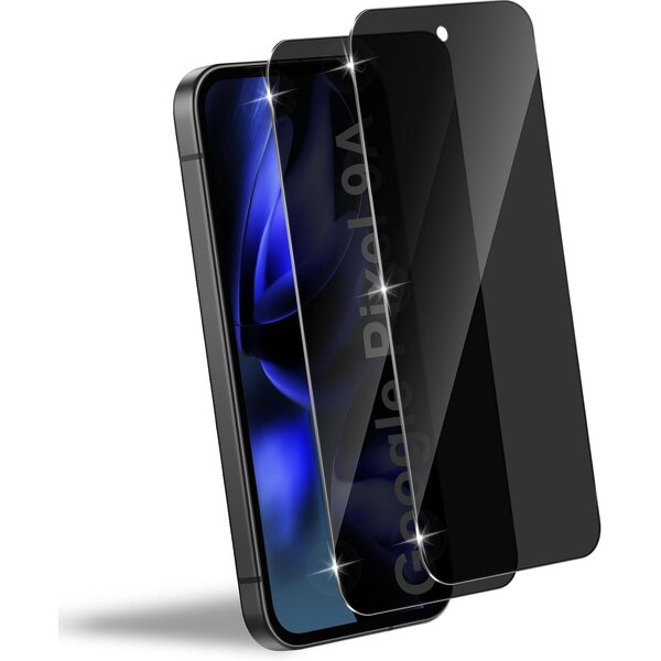 Ntech Privacy Screenprotector - Geschikt voor Google Pixel 10a / 9a Screenprotector Privacy Bescherm Glas - 2 Stuks