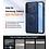 Ntech Hoesje Geschikt voor Samsung Galaxy S26 FE / S25 FE hoesje Blauw - Shock Hybrid Armor Hoes met Kickstand Ring en Camera Bescherming - Geschikt voor MagSafe