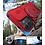 Ntech Hoesje Geschikt voor Samsung Galaxy S26 FE / S25 FE hoesje Rood - Shock Hybrid Armor Hoes met Kickstand Ring en Camera Bescherming - Geschikt voor MagSafe