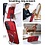 Ntech Hoesje Geschikt voor Samsung Galaxy S26 FE / S25 FE hoesje Rood - Shock Hybrid Armor Hoes met Kickstand Ring en Camera Bescherming - Geschikt voor MagSafe