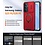 Ntech Hoesje Geschikt voor Samsung Galaxy S26 FE / S25 FE hoesje Rood - Shock Hybrid Armor Hoes met Kickstand Ring en Camera Bescherming - Geschikt voor MagSafe