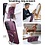 Ntech Hoesje Geschikt voor Samsung Galaxy S26 FE / S25 FE hoesje Burgundy - Shock Hybrid Armor Hoes met Kickstand Ring en Camera Bescherming - Geschikt voor MagSafe