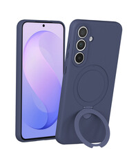 Ntech Ntech Hoesje – Geschikt voor Samsung S26 FE Zacht Siliconen Hoesje Navy