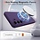 Ntech Ntech Hoesje – Geschikt voor Samsung S26 FE Zacht Siliconen Hoesje Grape Purple – MagSafe Geschikt - Liquid Backcover met Ring hoesje Samsung S25 FE