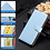 Ntech Hoesje geschikt voor Samsung Galaxy A18 5G hoesje Blauw pasjeshouder telefoon hoes - Met screenprotector tempered glass voor Galaxy A18 / A17 5G - 2x