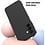 Ntech Hoesje geschikt voor Samsung Galaxy A18 / A17 5G hoesje Siliconen cover Zwart backcover