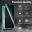 Ntech Privacy Screenprotector - Geschikt voor Samsung Galaxy A18 / A17 / A16 Screenprotector Privacy Bescherm Glas - 2 Stuks