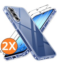 Ntech Hoesje geschikt voor Samsung Galaxy A18 Hoesje transparant