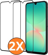 Ntech Full Cover Screenprotector geschikt voor Samsung Galaxy A18