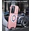 Ntech Hoesje Geschikt voor Samsung Galaxy A18 / A17 5G / hoesje Rose Goud backcover met Met Draaibare Ring Houder en camera bescherming + Samsung A18 Screenprotector 2 pack
