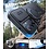 Ntech Hoesje Geschikt voor Samsung Galaxy A18 / A17 5G / hoesje Zwart backcover met Met Draaibare Ring Houder en camera bescherming + Samsung A18 Screenprotector 2 pack