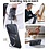 Ntech Hoesje Geschikt voor Samsung Galaxy A18 / A17 5G / hoesje Zwart backcover met Met Draaibare Ring Houder en camera bescherming + Samsung A18 Screenprotector 2 pack