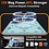 Ntech Magsafe Hoesje Geschikt voor Samsung Galaxy A18 / A17 5G / hoesje Lake Blauw backcover met Met Draaibare Ring Houder en camera bescherming + Samsung A18 Screenprotector 2 pack