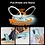 Ntech Magsafe Hoesje Geschikt voor Samsung Galaxy A18 / A17 5G / hoesje Lake Blauw backcover met Met Draaibare Ring Houder en camera bescherming + Samsung A18 Screenprotector 2 pack