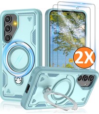 Ntech Magsafe Hoesje Geschikt voor Samsung Galaxy A18 / A17 5G / hoesje