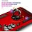 Ntech Hoesje Geschikt voor Samsung Galaxy A18 / A17 5G / A26 5G Hoesje Rood Anti-Shock Hybrid Armor hoesje Met Draaibare Ring Houder - Samsung A18 / A17 Screenprotector 2 pack
