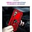 Ntech Hoesje Geschikt voor Samsung Galaxy A18 / A17 5G / A26 5G Hoesje Rood Anti-Shock Hybrid Armor hoesje Met Draaibare Ring Houder - Samsung A18 / A17 Screenprotector 2 pack