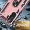 Ntech Hoesje Geschikt voor Samsung Galaxy A18 / A17 5G / A26 5G Hoesje Rose Goud Anti-Shock Hybrid Armor hoesje Met Draaibare Ring Houder - Samsung A18 / A17 Screenprotector 2 pack